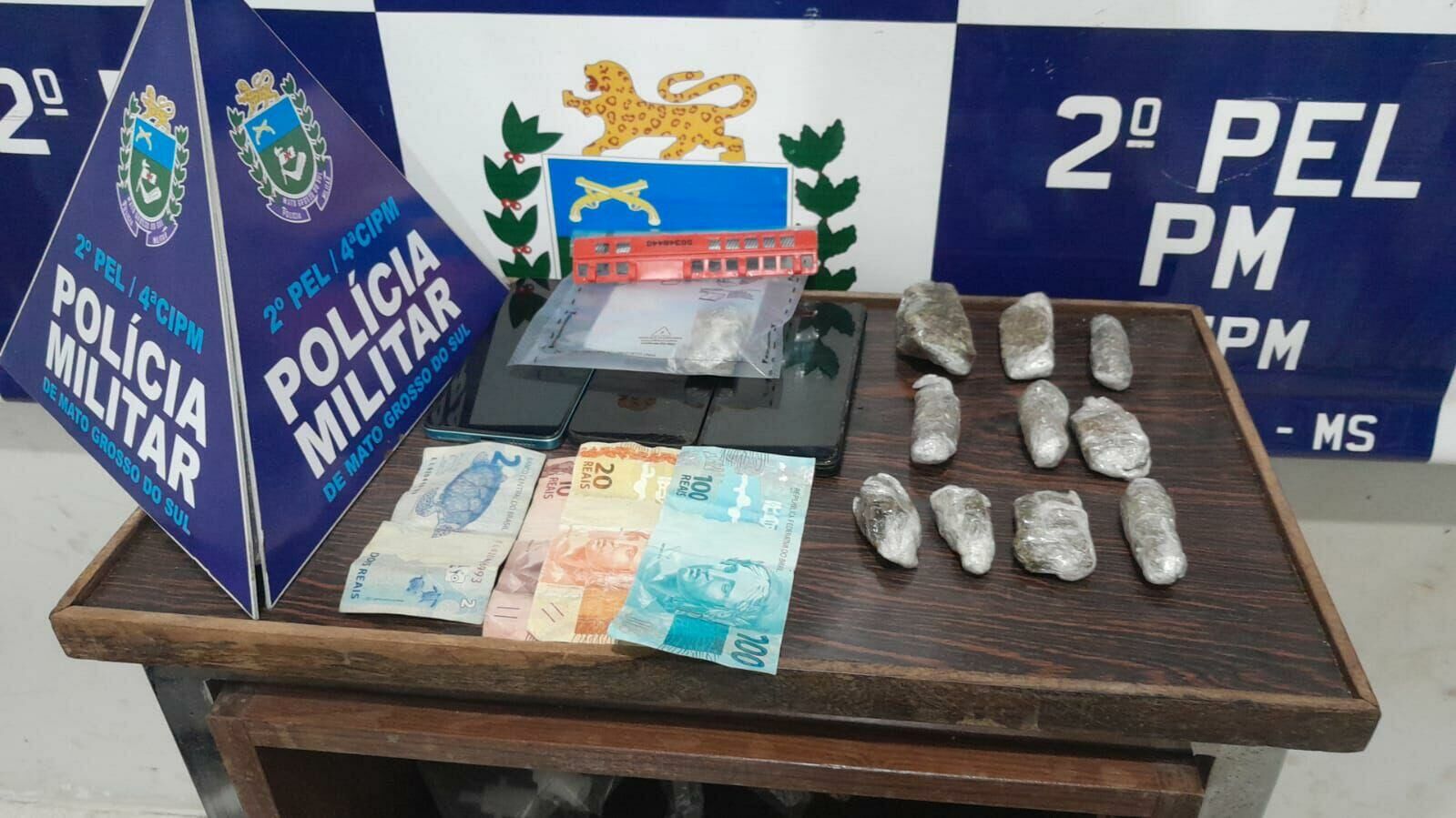 Imagem de compartilhamento para o artigo Polícia Militar prende casal por tráfico de drogas, em Costa Rica da MS Todo dia